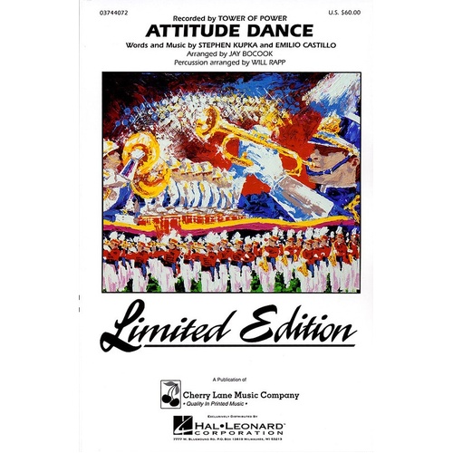 Attitude Dance Marching Band 4 Score/Parts (Pod) (Music Score/Parts)