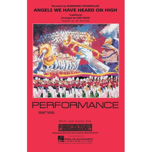 Angels We Have Heard On High Marching Band Gr 3-4 (Music Score/Parts)
