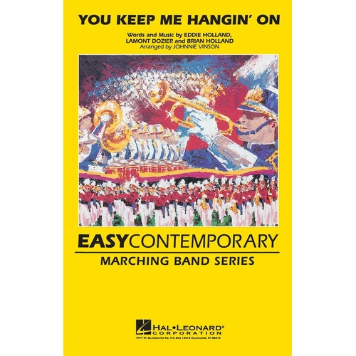 You Keep Me Hangin On Marching Band 2 Score/Parts (Pod) (Music Score/Parts)