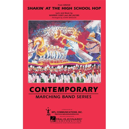 Shakin At The High School Hop Marching Band 3-4 Score/Parts