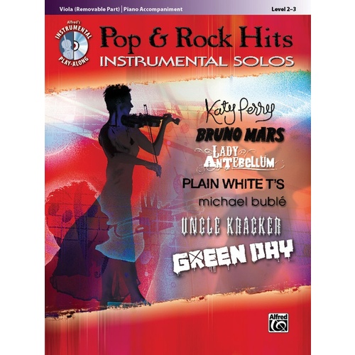 Pop & Rock Hits Inst Solos Viola Book/CD