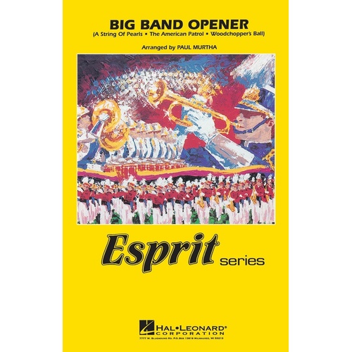 Big Band Opener Marching Band 3 Score/Parts (Pod) (Music Score/Parts)