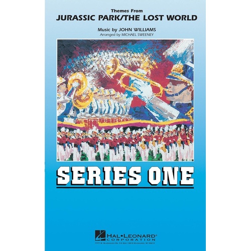 Themes From Jurassic Park/The Lost World Marching Band 2 Score/Parts (Pod) (Music Score/Parts)