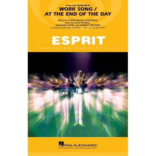 Work Song/At The End Of The Day Marching Band 3 Score/Parts (Pod) (Music Score/Parts)
