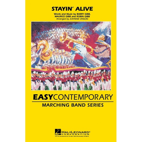 Stayin Alive Marching Band 2 Score/Parts (Pod) (Music Score/Parts)