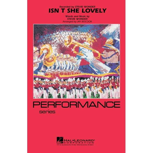 Isnt She Lovely Marching Band 4 Score/Parts (Pod) (Music Score/Parts)