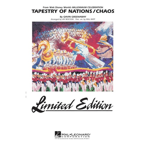 Tapestry Of Nations / Chaos Les Marching Band 4-5 (Music Score/Parts)