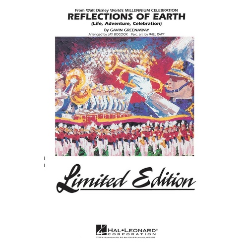 Reflections Of Earth Les Marching Band 4-5 (Music Score/Parts)