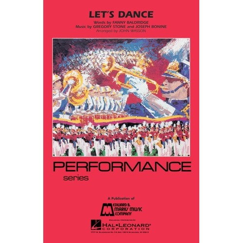 Lets Dance Marching Band 4 Score/Parts