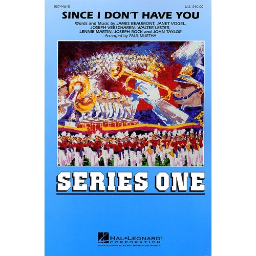 Since I Dont Have You Marching Band 2 Score/Parts (Pod) (Music Score/Parts)