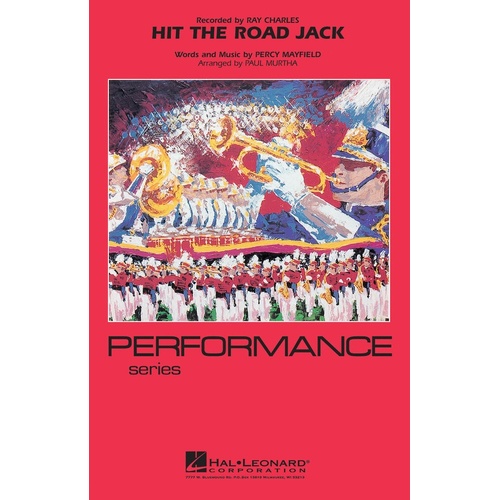 Hit The Road Jack Marching Band 4 Score/Parts