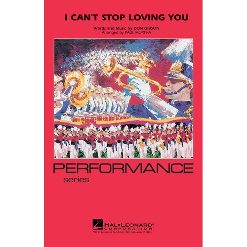 I Cant Stop Loving You Marching Band 4 Score/Parts (Pod) (Music Score/Parts)