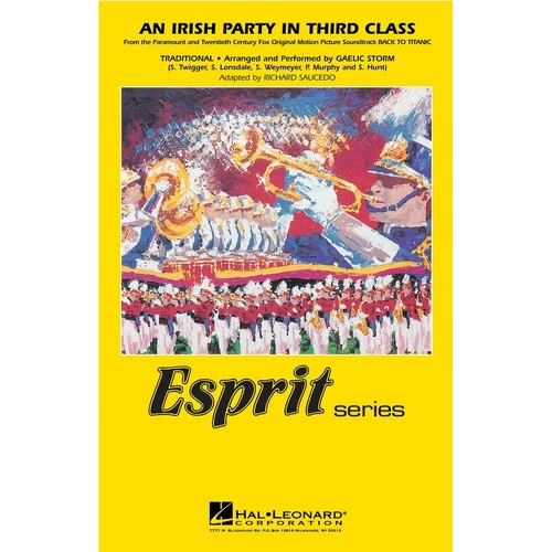 An Irish Party In Third Class Marching Band 3 Score/Parts (Pod) (Music Score/Parts)