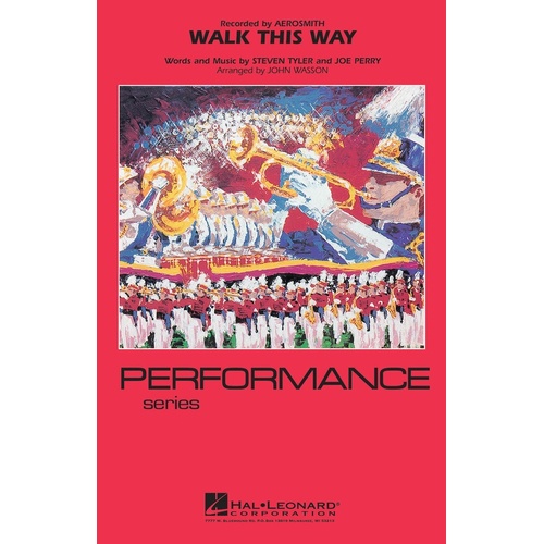 Walk This Way Marching Band 3 Score/Parts (Pod) (Music Score/Parts)