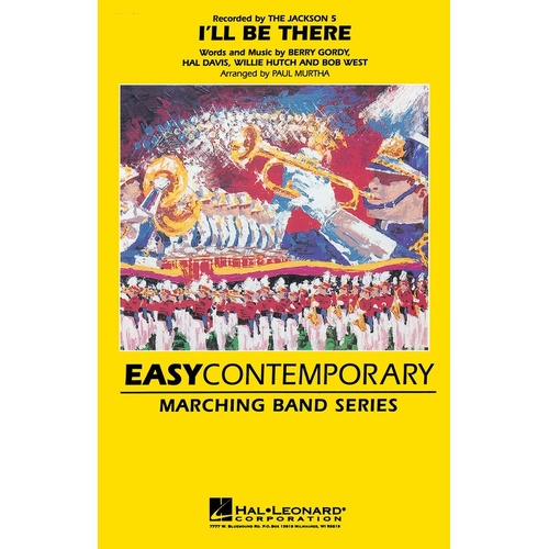 Ill Be There Marching Band 2-3 Score/Parts