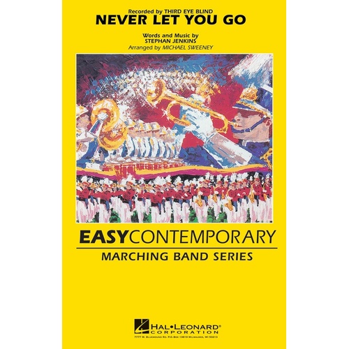 Never Let You Go Marching Band 2 Score/Parts (Pod) (Music Score/Parts)