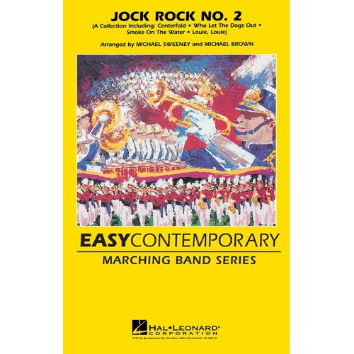 Jock Rock No 2 Easy Marching Band (Music Score/Parts)
