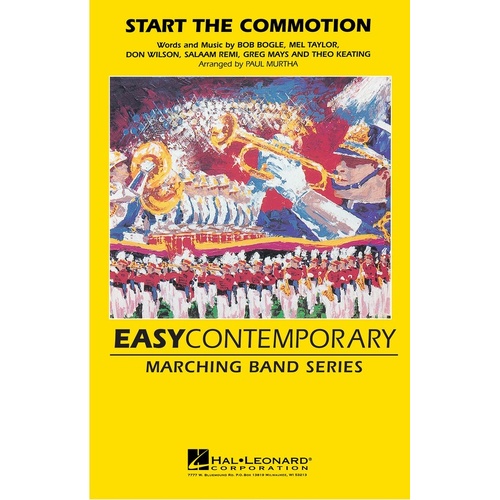 Start The Commotion Easy Marching Band (Music Score/Parts)