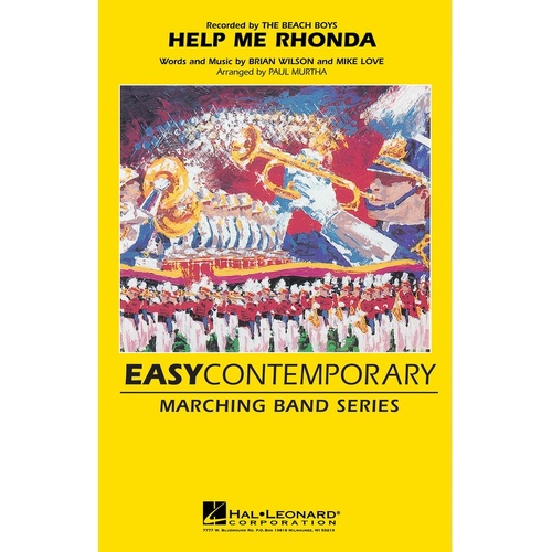 Help Me Rhonda Marching Band (Music Score/Parts)