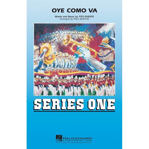 Oye Como Va Marching Band 2 Score/Parts