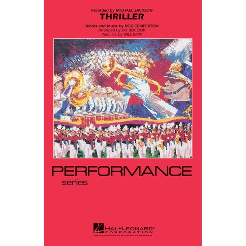 Thriller Marching Band 3 Score/Parts