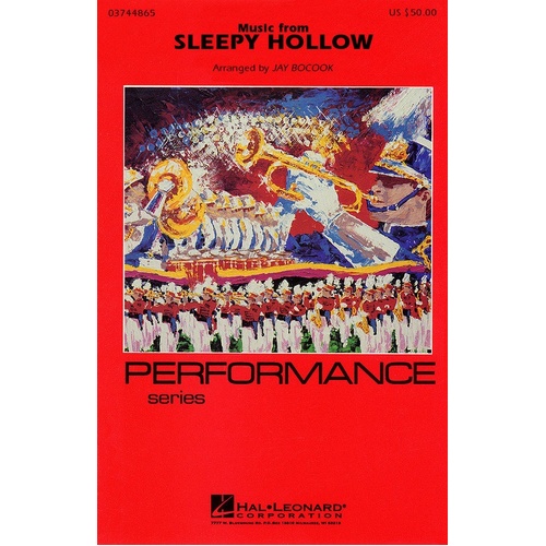 Music From Sleepy Hollow Marching Band 3 Score/Parts (Pod) (Music Score/Parts)