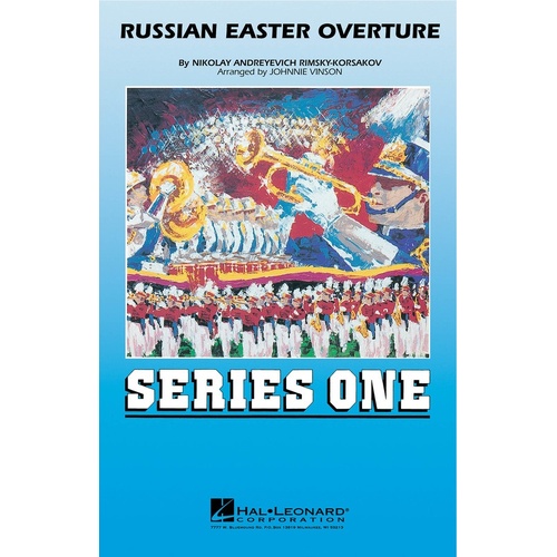 Russian Easter Overture Marching Band 2 Score/Parts