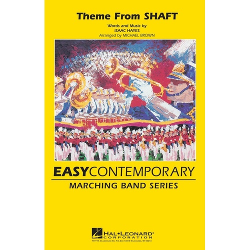 Theme From Shaft Marching Band 3 Score/Parts (Pod) (Music Score/Parts)
