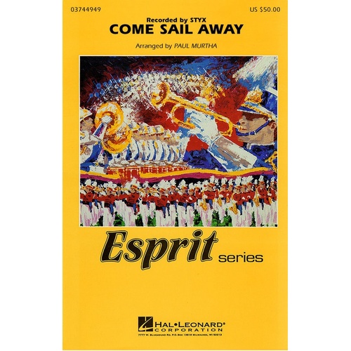 Come Sail Away Marching Band 3 Score/Parts