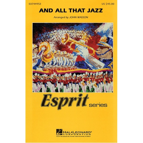 And All That Jazz (From Chicago) Marching Band 3 Score/Parts (Pod) (Music Score/Parts)