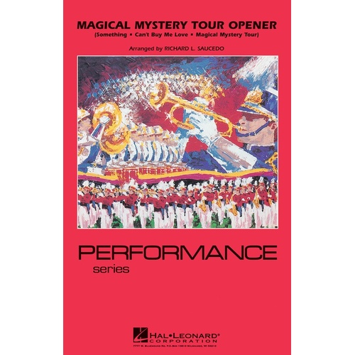 Magical Mystery Tour Opener Marching Band 4 Score/Parts