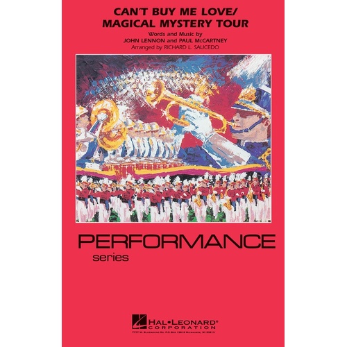 Cant Buy Me Love Magical Mystery Tour Marching Band (Music Score/Parts)