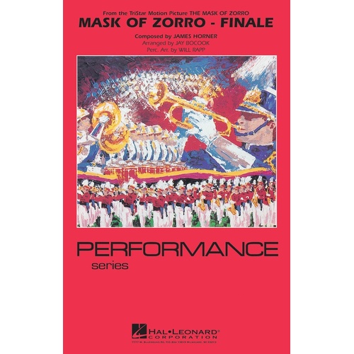 The Mask Of Zorro Finale Marching Band 4 Score/Parts (Pod) (Music Score/Parts)