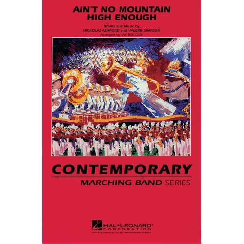 Aint No Mountain High Enough Marching Band 3 (Music Score/Parts)