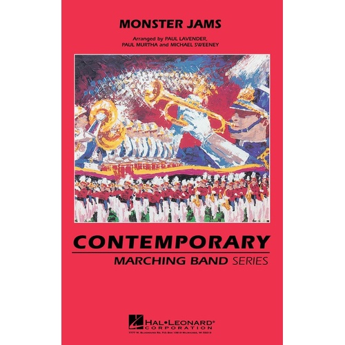 Monster Jams Timeout Collection Marching Band (Music Score/Parts)