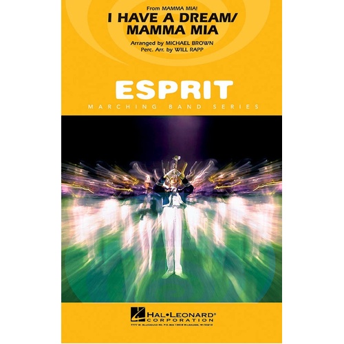 I Have A Dream/Mamma Mia! Marching Band 3 Score/Parts