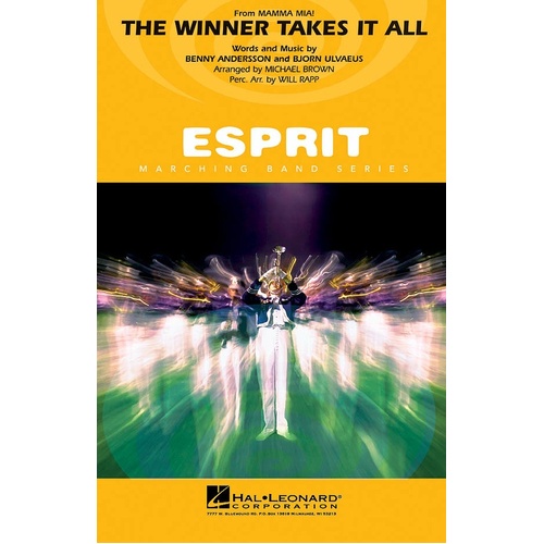 The Winner Takes It All (From Mamma Mia!) Marching Band 3 Score/Parts (Pod) (Music Score/Parts)