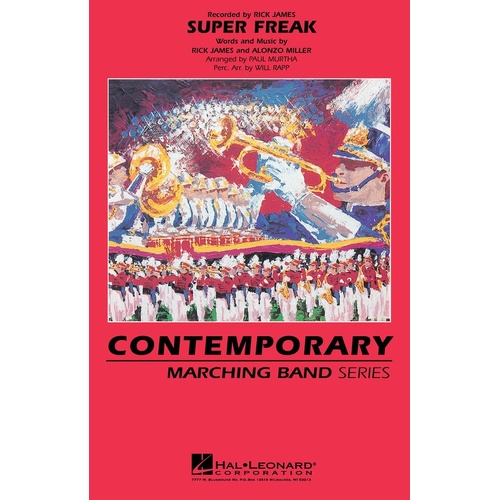 Super Freak Marching Band 3 Score/Parts (Pod) (Music Score/Parts)