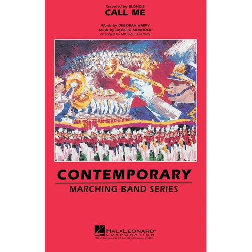Call Me Marching Band 3 Score/Parts (Pod) (Music Score/Parts)