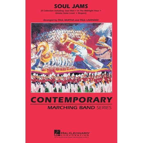 Soul Jams Marching Band 3 Score/Parts (Pod) (Music Score/Parts)