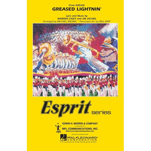 Greased Lightnin Marching Band 3 Score/Parts
