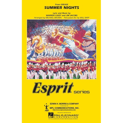 Summer Nights Marching Band 3 Score/Parts (Pod) (Music Score/Parts)