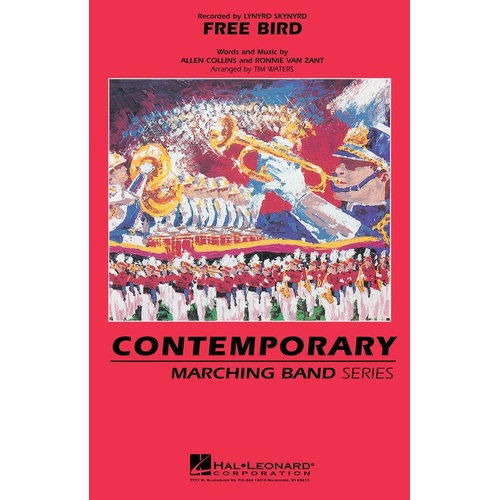 Contemporary Marching Band - Free Bird 3-4 (Music Score/Parts)