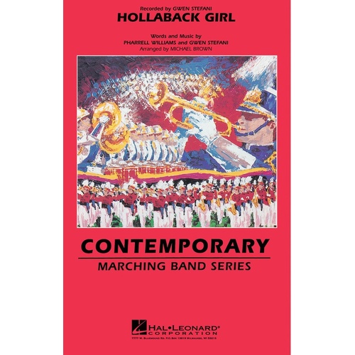 Hollaback Girl Marching Band 3-4 Score/Parts (Pod) (Music Score/Parts)