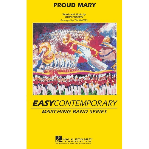 Contemporary Marching Band - Proud Mary Ez2-3 (Music Score/Parts)