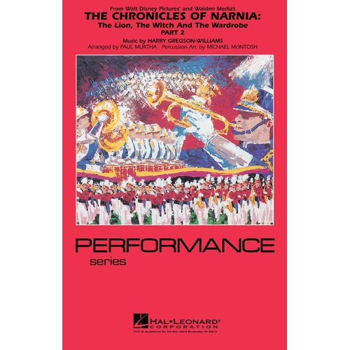 Performance/Easy Ltd Ed - Chronicles Of Narnia Part 2 3 (Music Score/Parts)