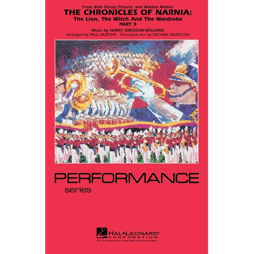 Performance/Easy Ltd Ed - Chronicles Of Narnia Part 3 4 Marching Band 4 (Music Score/Parts)