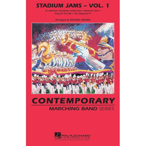 Stadium Jams - Vol 1 Marching Band 3-4 Score/Parts (Pod) (Music Score/Parts)