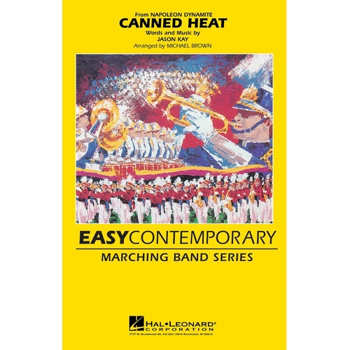 Canned Heat From Napoleon Dynamite Ezcnt Marching Band 2-3 (Music Score/Parts)