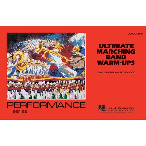 Ultimate Marching Band Warm Ups Conductor (Music Score)